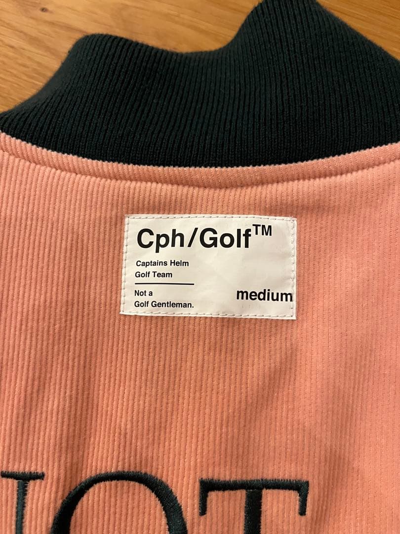キャプテンズヘルム ゴルフ ロゴ ピンク　cph golf
