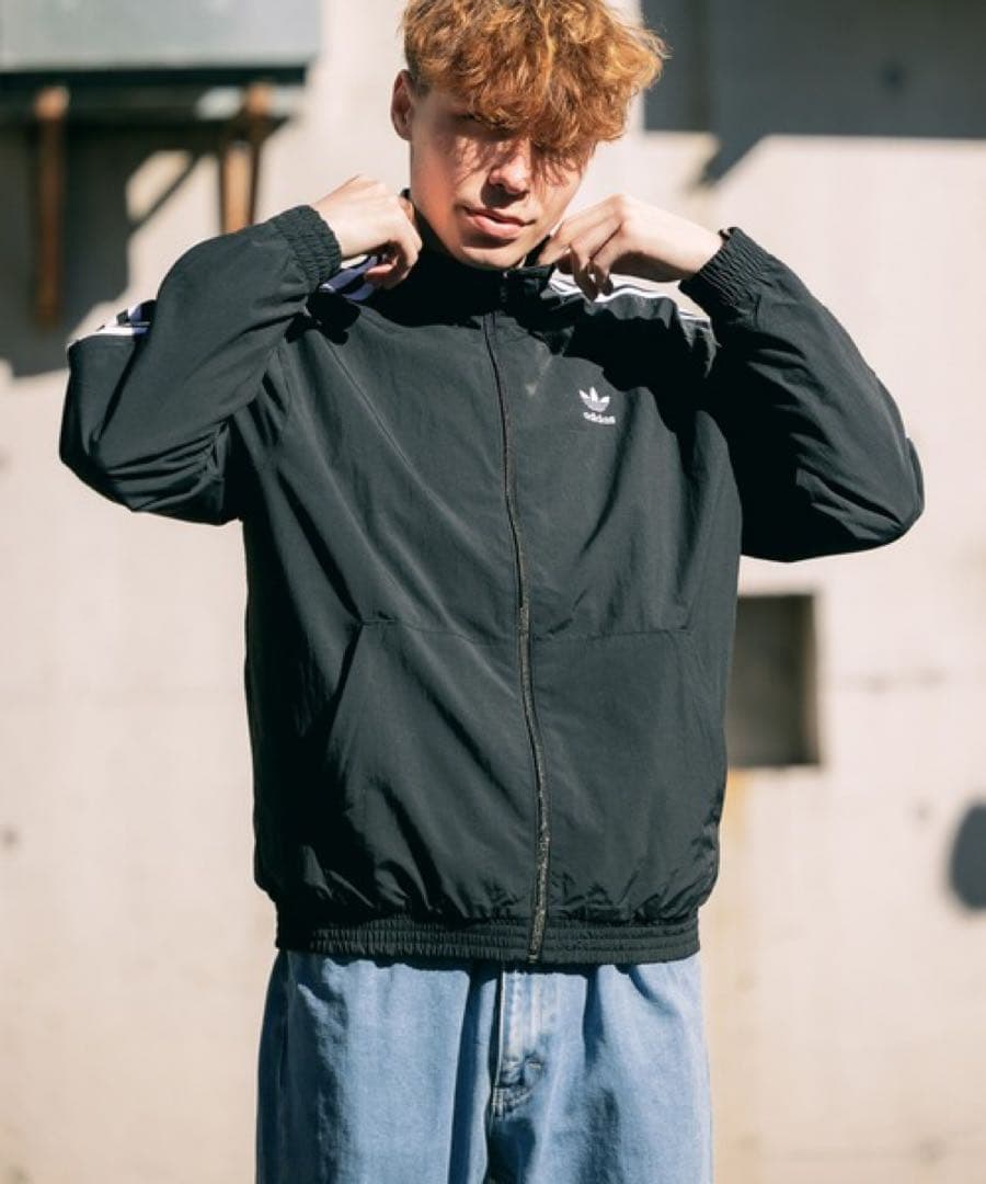 セットアップ adidas Lockup Track Top ナイロンジャケット