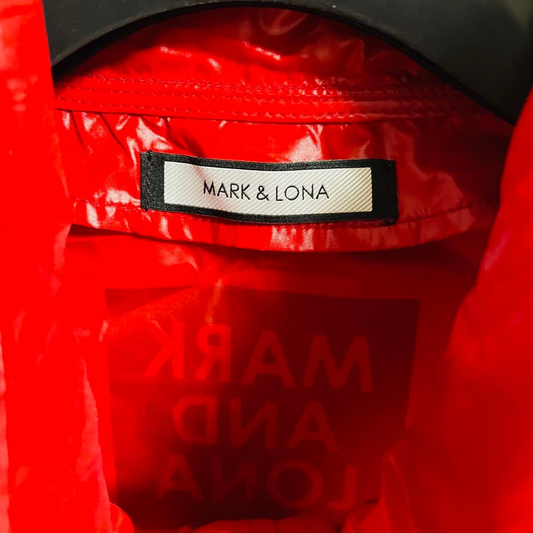 マークアンドロナ　スタンドブルゾン　木村拓哉着用モデル　レッド　サイズ46