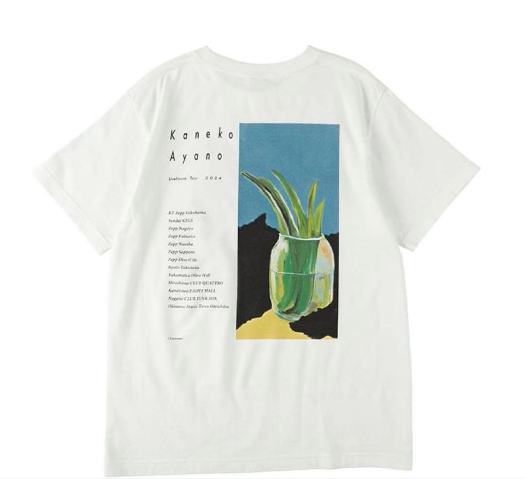 カネコアヤノ　ツアーtシャツ　L