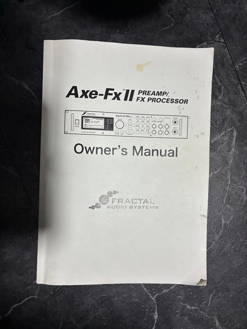 ギター Fractal Audio Axe-Fx II mark2