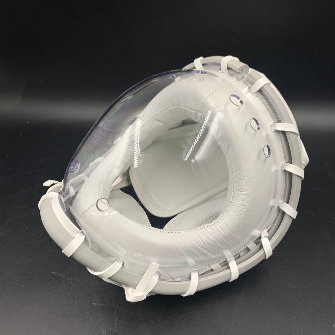 a397 MARTIAL WORLD ヘッドギア　ヘッドガード ホワイト　白　M