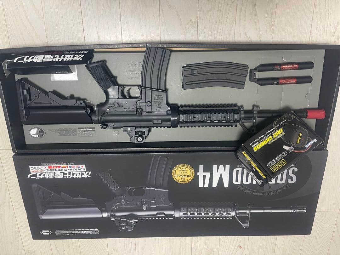 M4A1 エアソフトガン ブラック　値下げ!!!