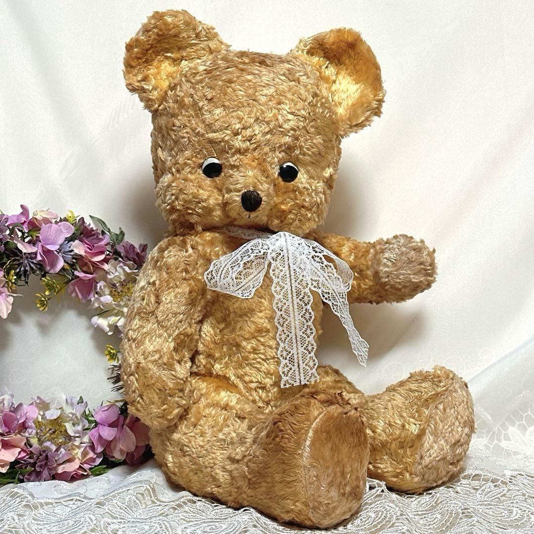 ❤️プクプクほっぺ❤️オランダアンティークベア　テディベア　①