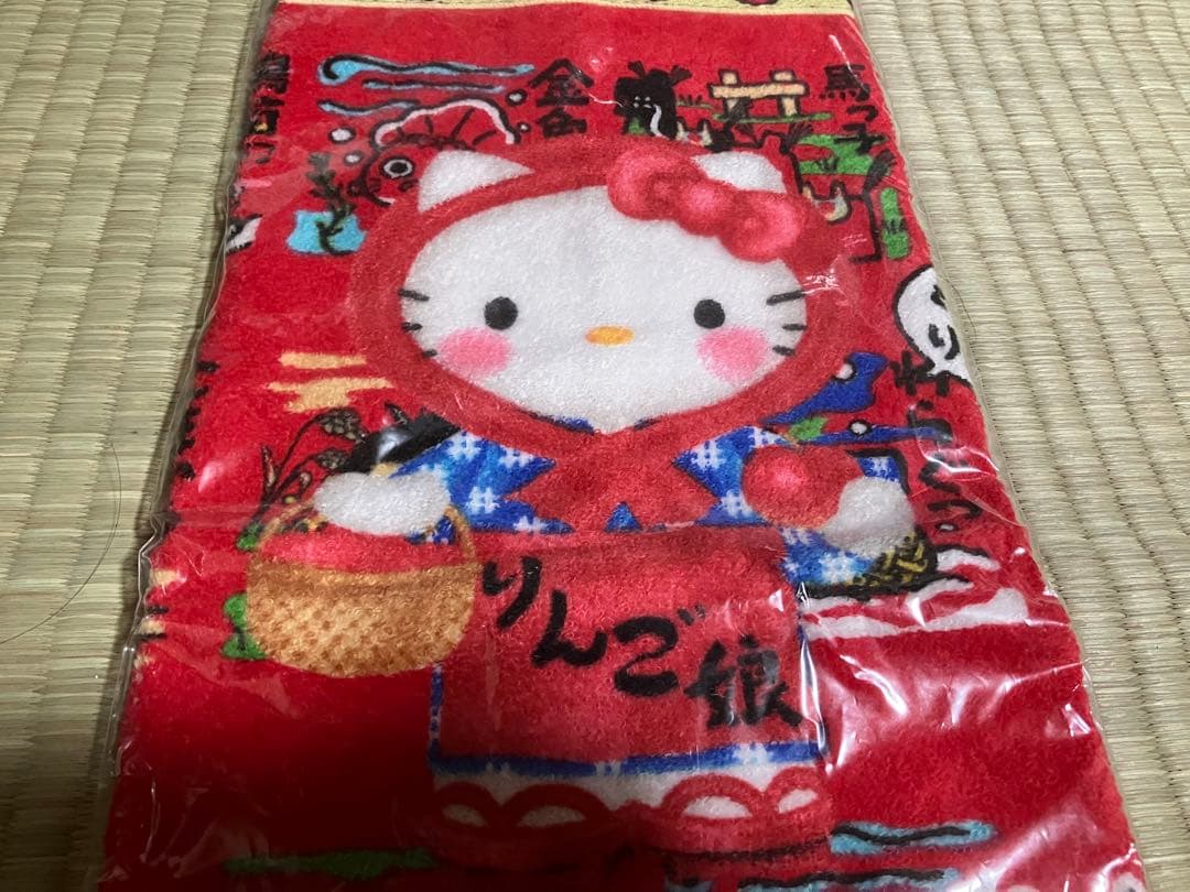 キティ　タオル　ハンカチ　みちのく　未開封品