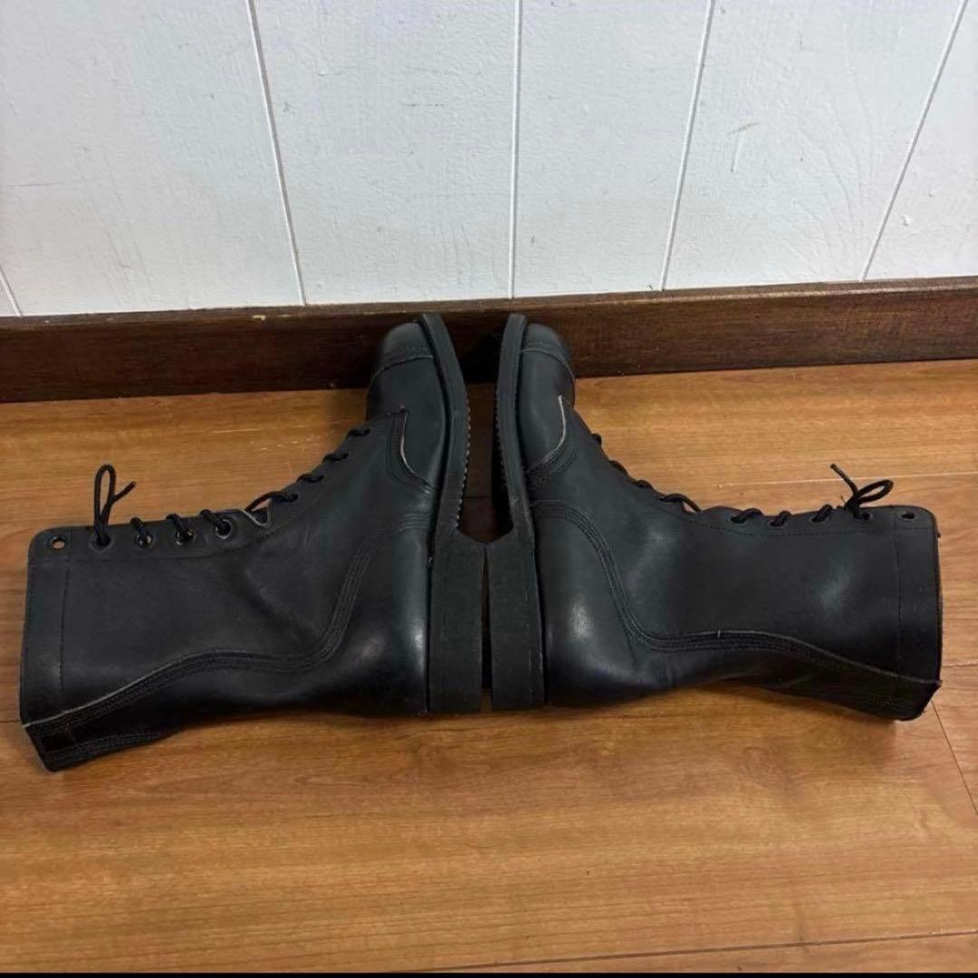 90s デッドストック　米軍　実物　オールレザーブーツ　26cm 送料無料