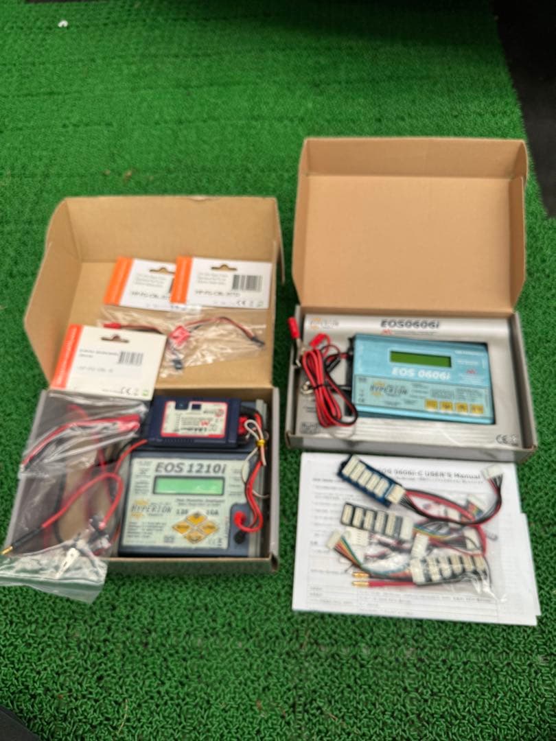 中古Hyperion EOS 1210i & 新品EOS 606i 充電器セット