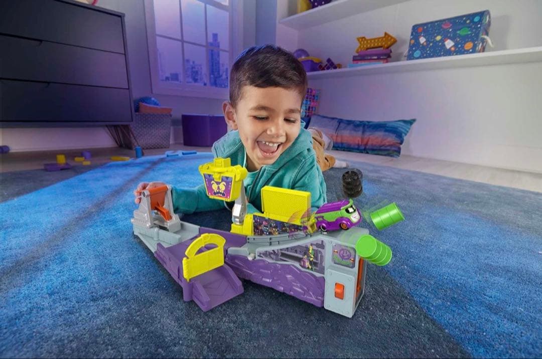 【日本未発売・希少】バットウィール ジョーカー本部 プレイセット 完備品