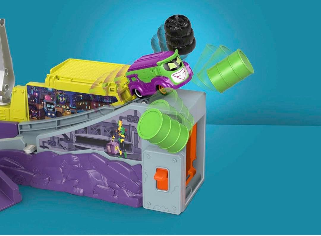 【日本未発売・希少】バットウィール ジョーカー本部 プレイセット 完備品