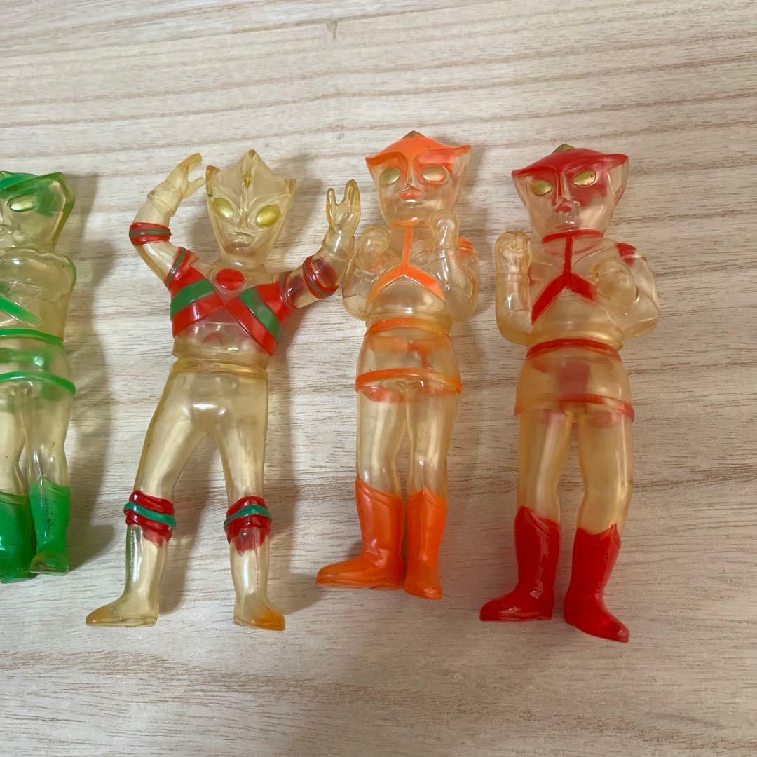 ブルマァク 怪獣シリーズ トリプルファイター 5体