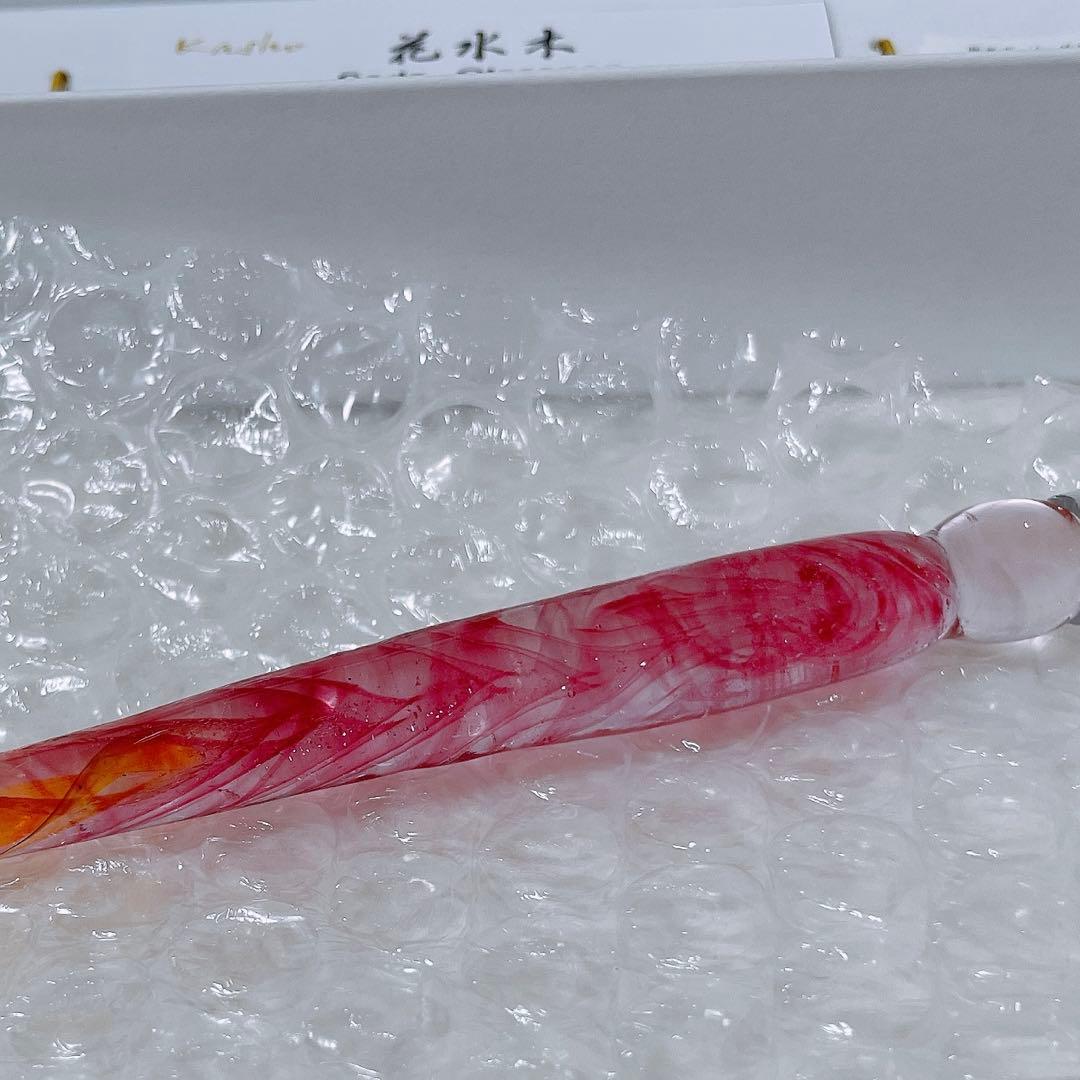 Studio嘉硝　ガラスペン　花水木
