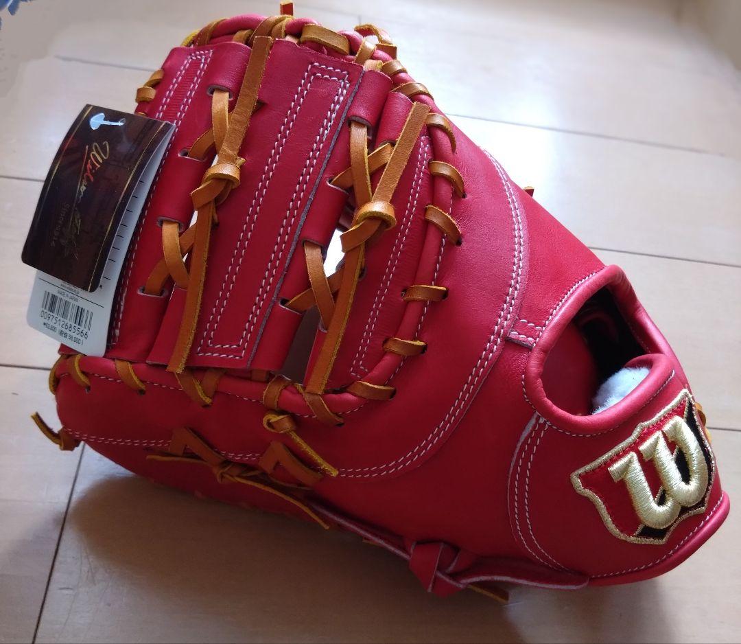 ☆Wilson ウィルソン WBW101126 硬式一塁手左投げ用 Eオレンジ