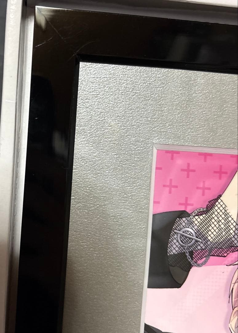 多聞くん今どっち！？ 額装高精細複製原画 B キャラファイングラフ 漫福ガチャ