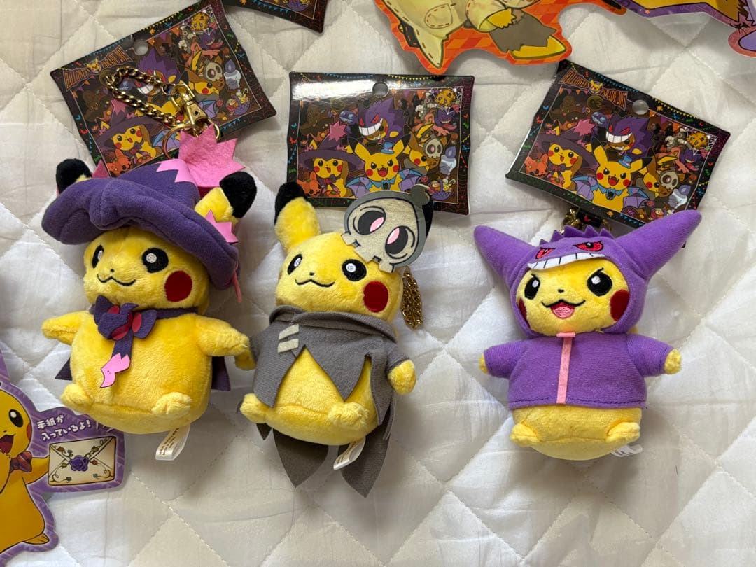 セット　まとめ　クリスマス　ハロウィン　ぬいぐるみ　ピカチュウ ポケモンセンター