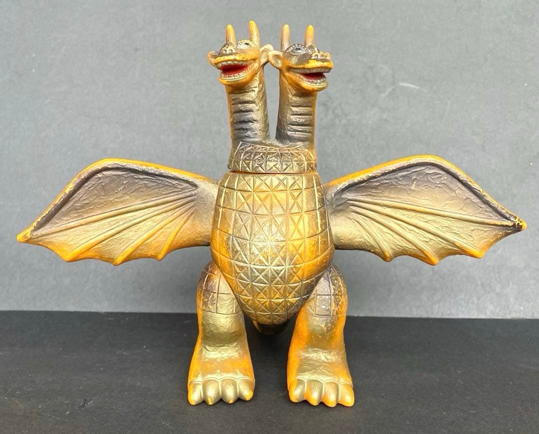 キングギドラ　パチ　ソフビ　開封品　ミウラ