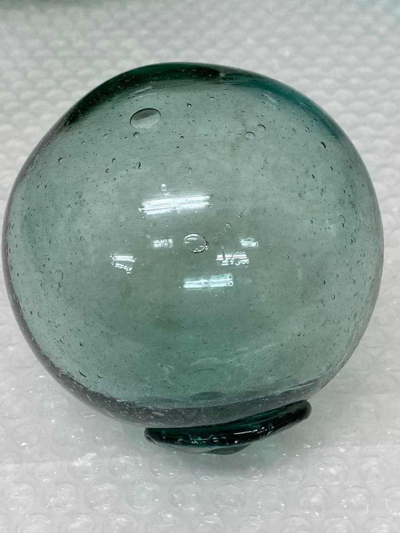 3-2421 ガラス玉・浮き玉　大小4個セット