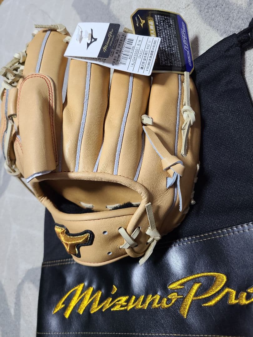 ミズノ硬式用 投手用 ミズノプロ 野球グローブ 一般1AJGH30001 左投げ