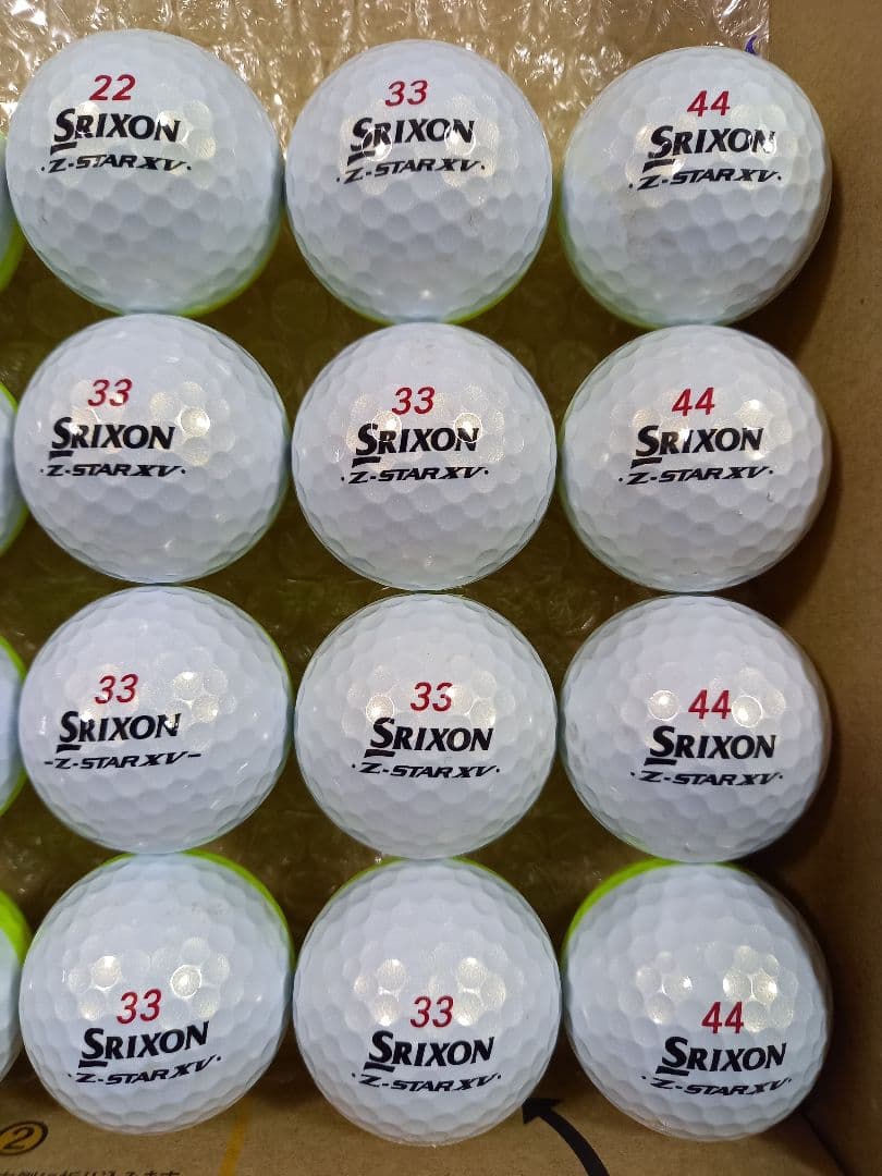 美品スリクソンZ-STAR XV DIVIDE　ロストボール24球