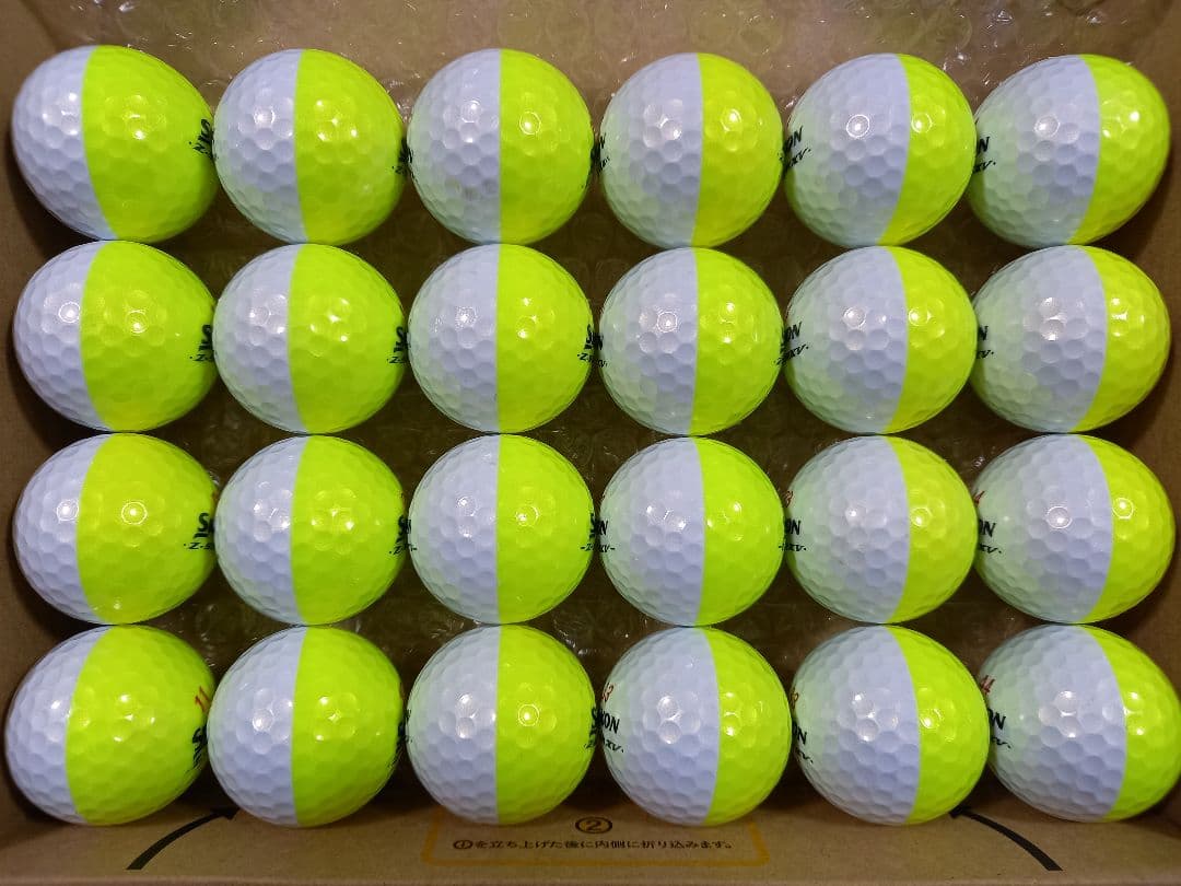 美品スリクソンZ-STAR XV DIVIDE　ロストボール24球