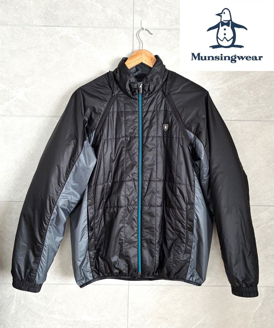 Munsingwear マンシングウェア 2WAY ナイロンジャケット LL