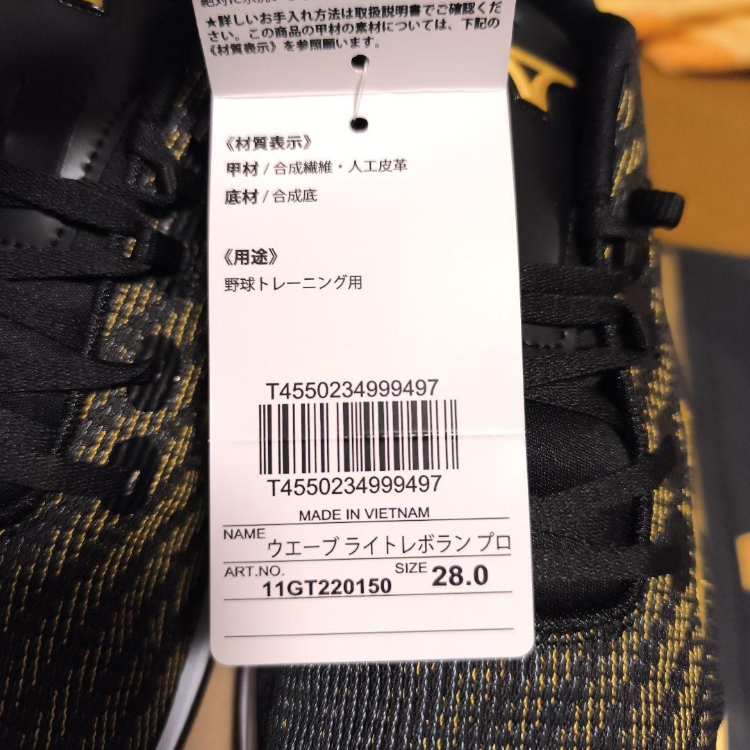 MIZUNO ウエーブ ライトレボラン プロ 28.0cm