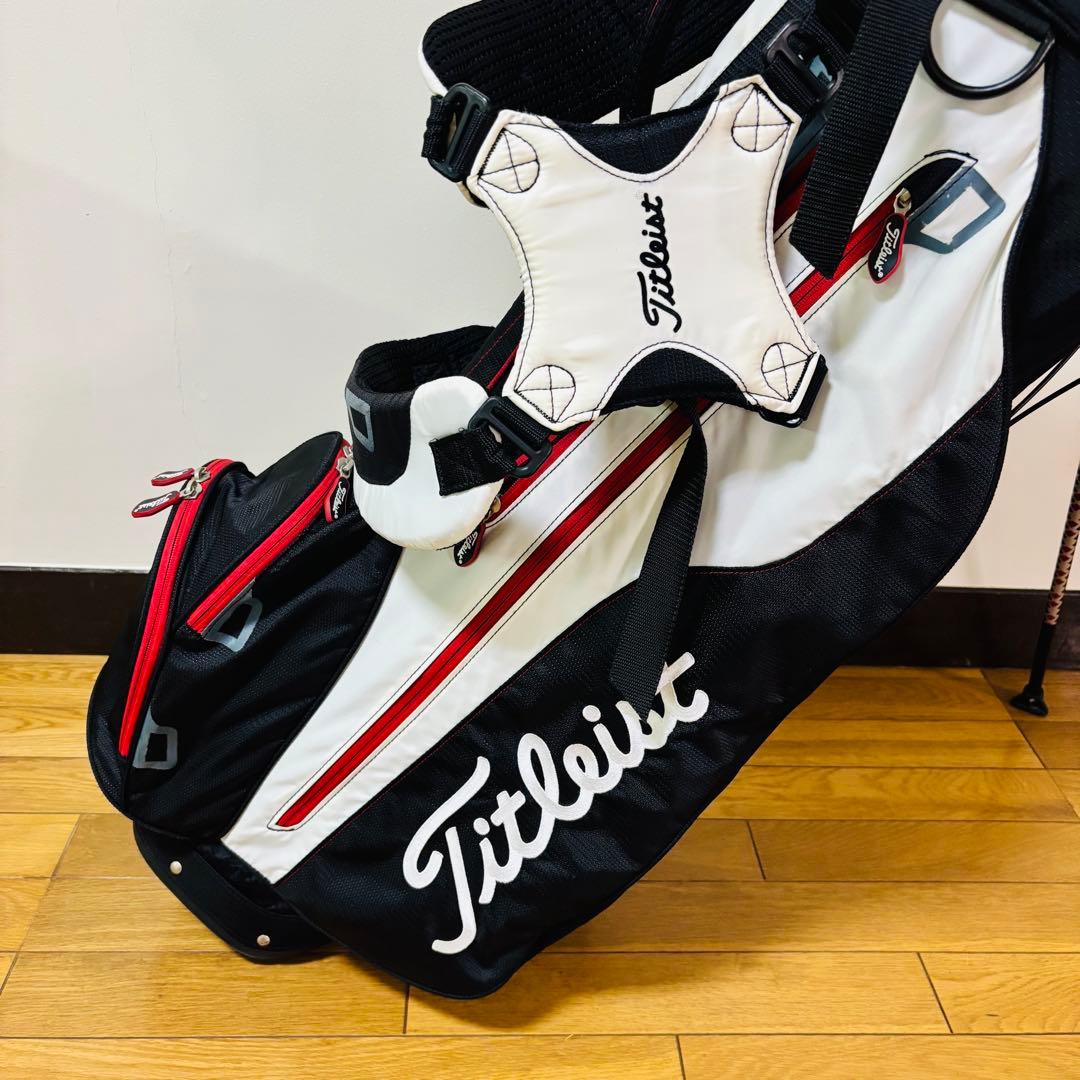 【希少品】タイトリスト キャディバッグ スタンド式 送料込み