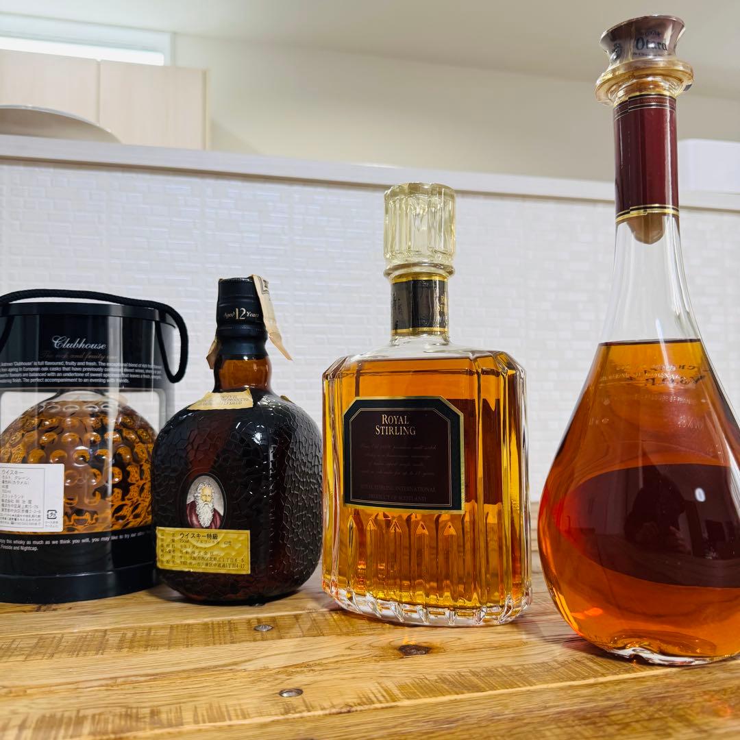 【純さま様特別割引】古酒 ウイスキー4本セット Old Parr Otard