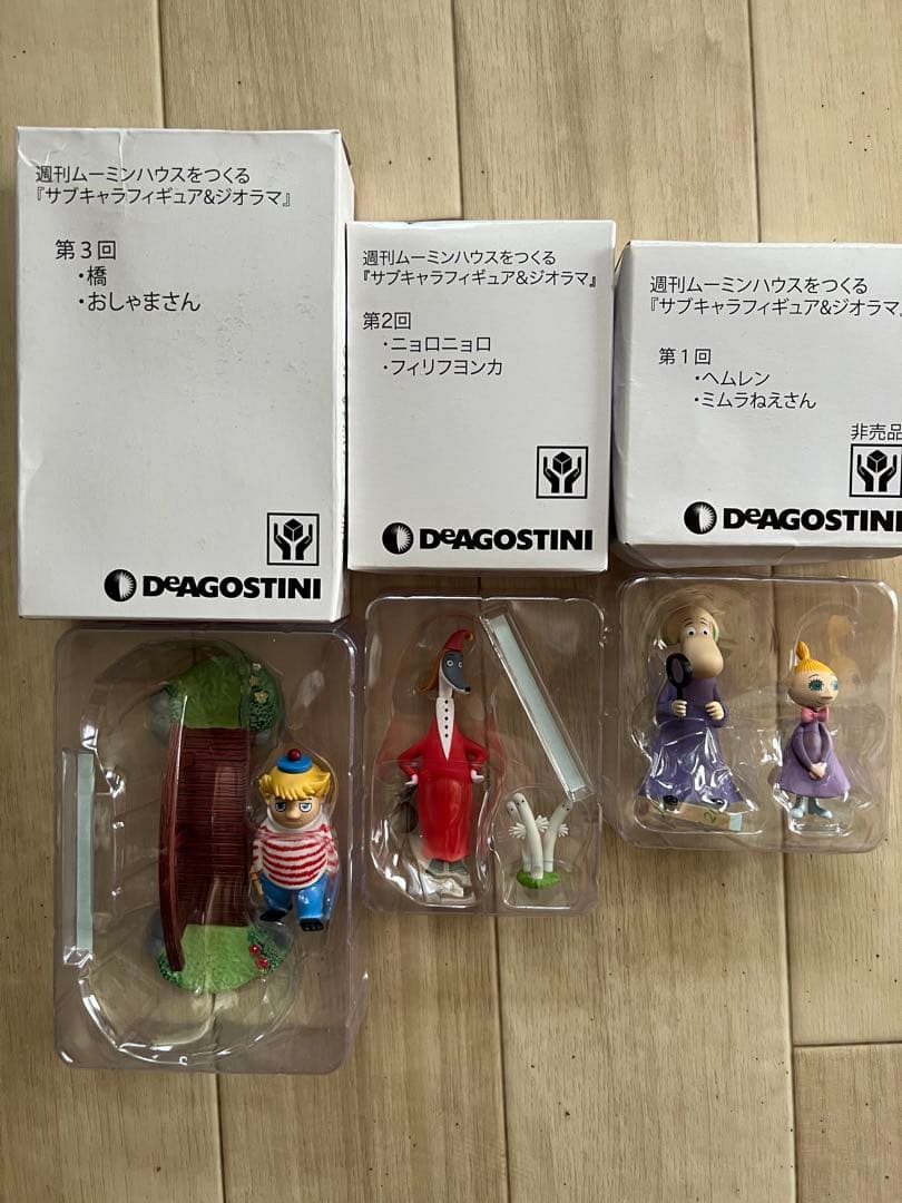 DeAGOSTINI 週間ムーミンハウスを作る74冊セット