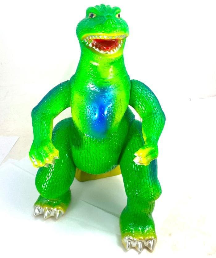 昭和レトロ マルサン 東宝チャンピオンまつり ジャイアント ゴジラ ソフビ怪獣