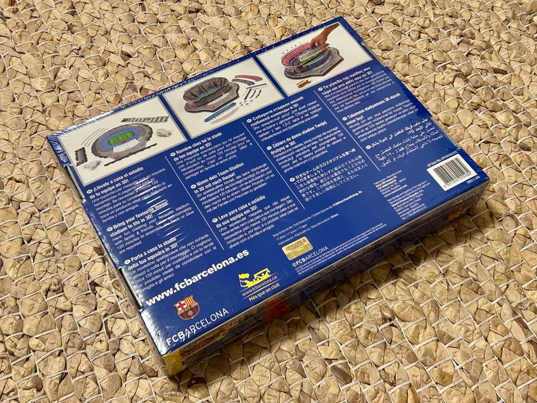 【新品未開封】nanostad スタジアム3Dレプリカ　カンプノウ（バルセロナ）