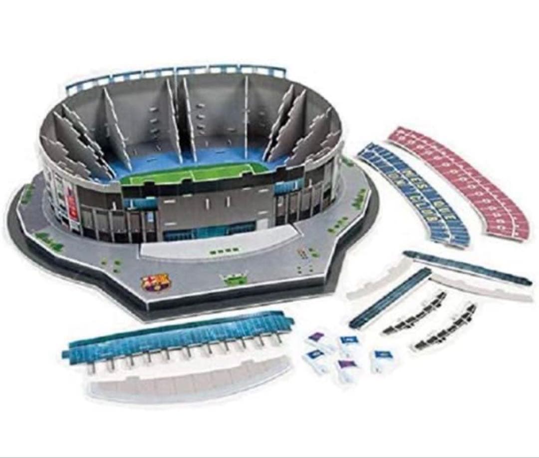 【新品未開封】nanostad スタジアム3Dレプリカ　カンプノウ（バルセロナ）