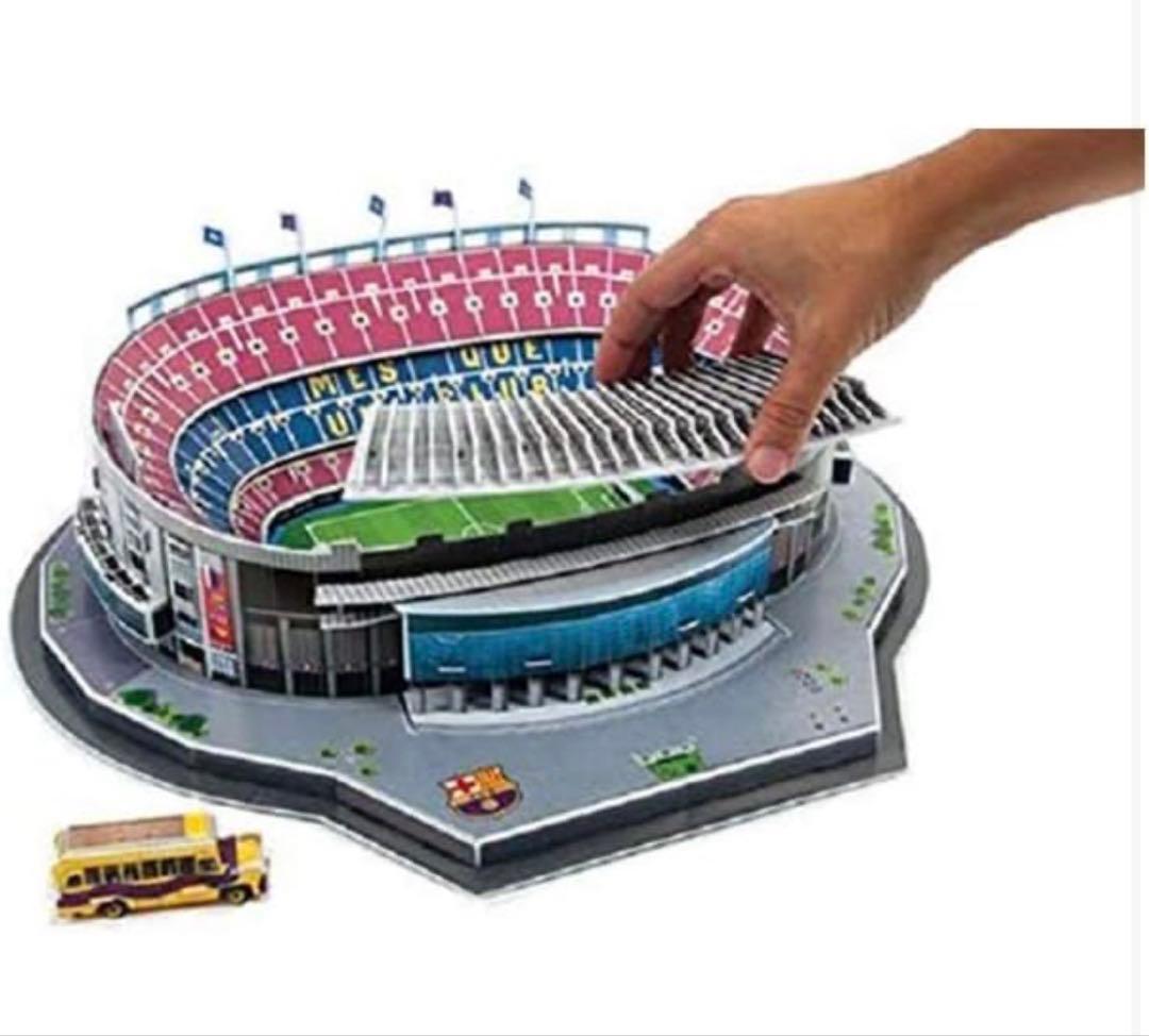 【新品未開封】nanostad スタジアム3Dレプリカ　カンプノウ（バルセロナ）