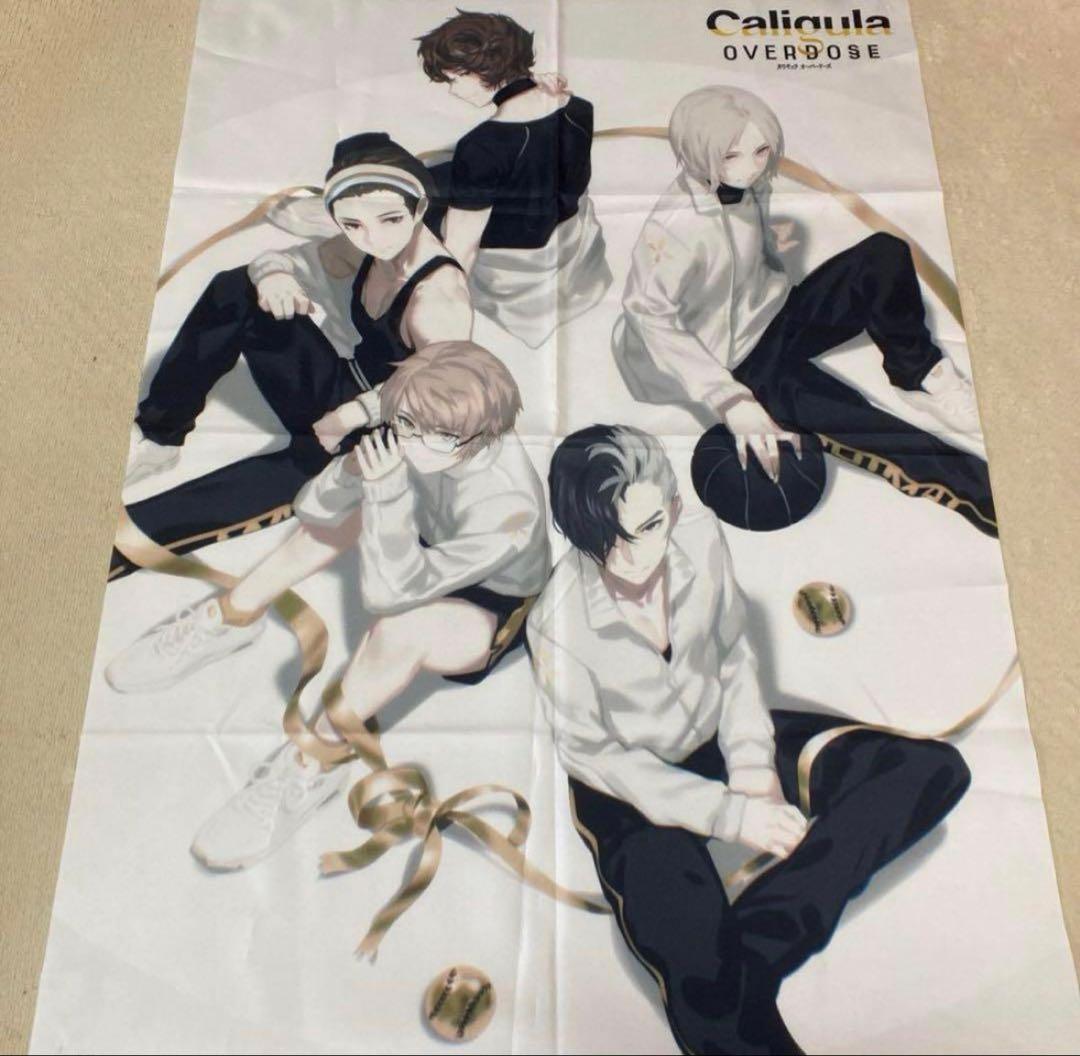 おぐち氏描き下ろし B2布ポスター 集合 カリギュラ オーバードーズ 特典