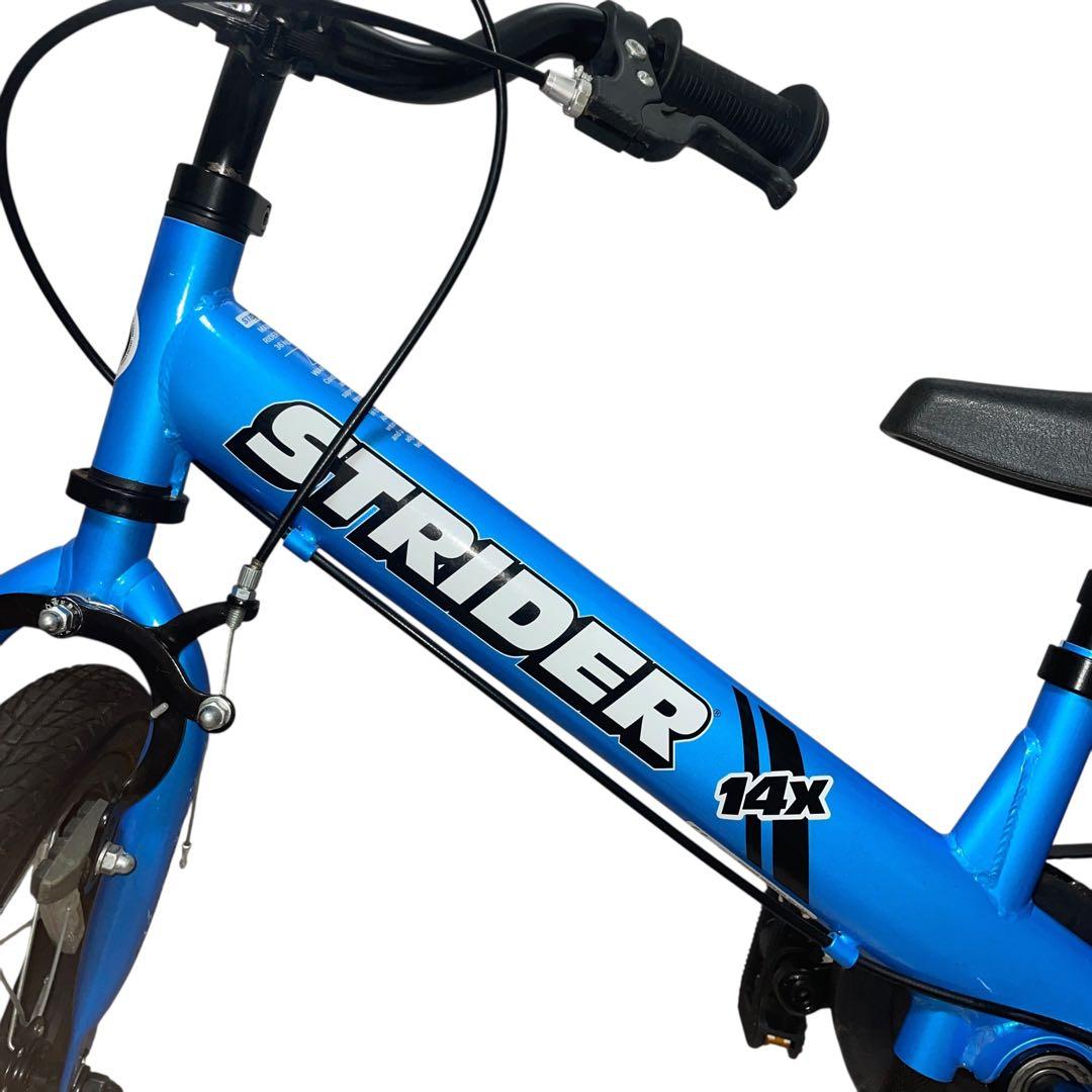 【ほぼ新品】ストライダー STRIDER 14x 幼児用自転車 ブルー
