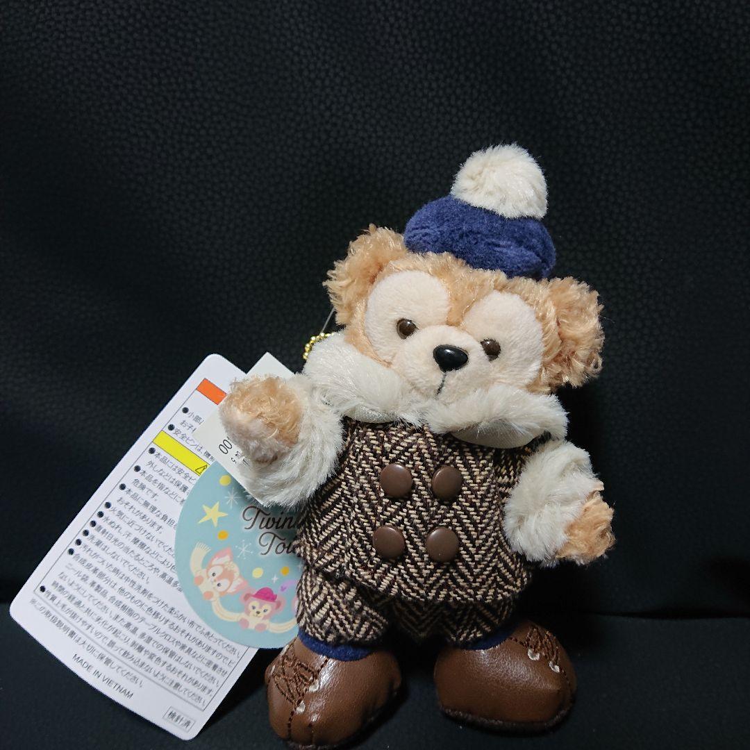 新品タグ付ダッフィー&フレンズウィンタートゥインクリングタウン ぬいば4体セット