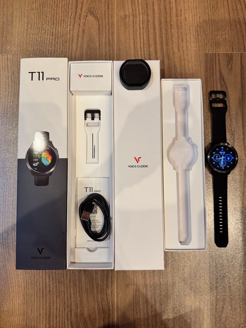 ☆中古☆T11 PRO ゴルフウォッチ VOICE CADDIE ボイスキャディ