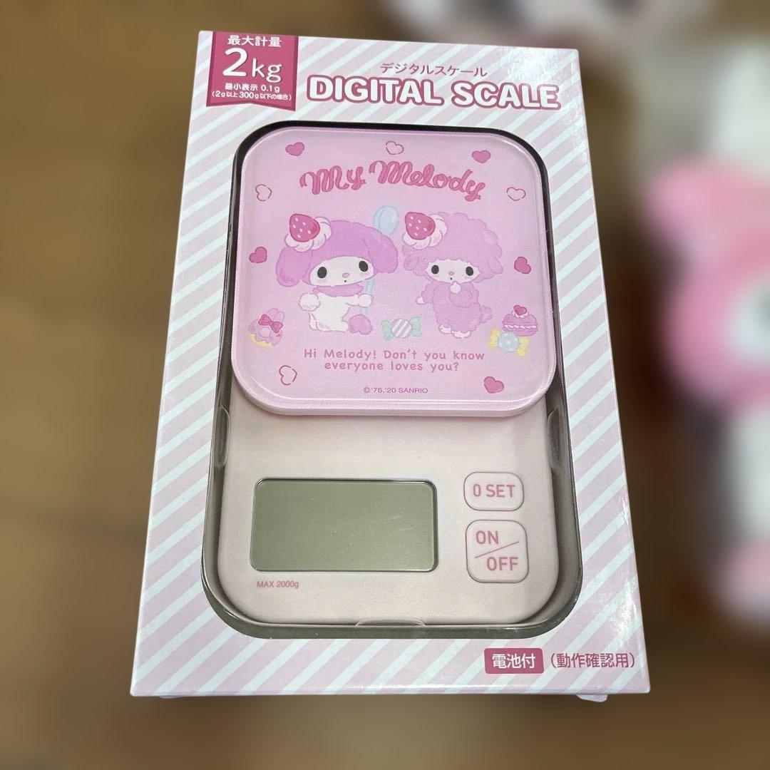 未使用 サンリオ マイメロディ 洗濯バサミ スケール ポンプボトル