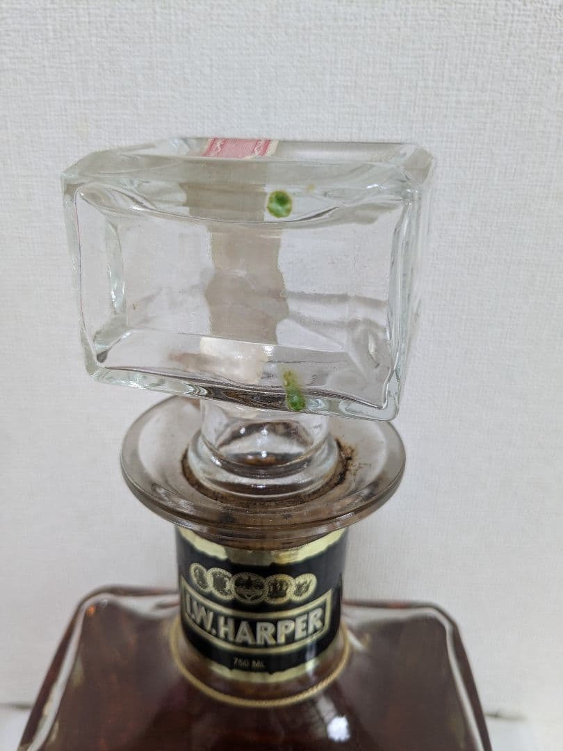 希少 I.W.HARPER ウイスキー デキャンタ ボトル 古酒
