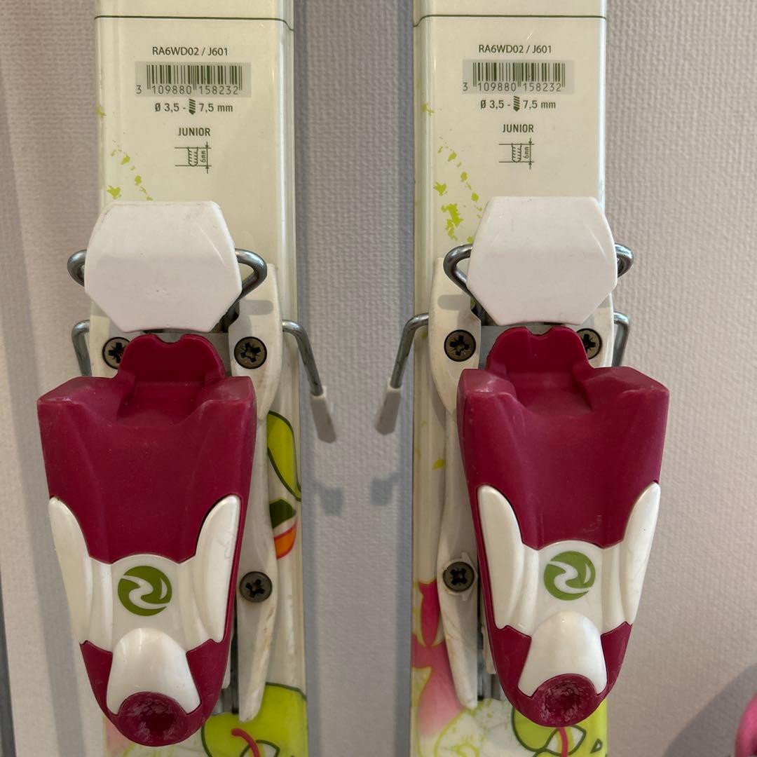 ROSSIGNOL スキーセット フラワー柄(120cm)