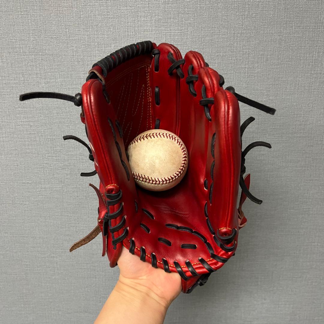 1218 アイピーセレクト 山本由伸モデル 型抜群 美品 硬式 投手用グローブ