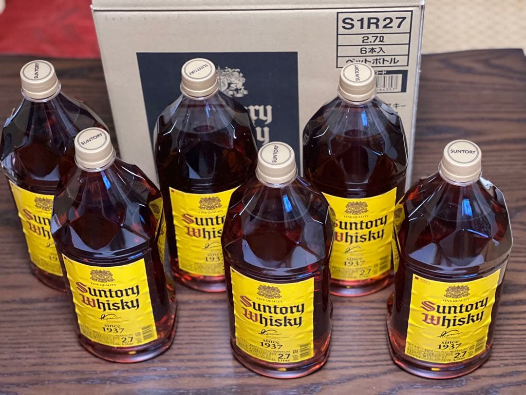 【この価格、残り3ケース】サントリー角2.7L×6本