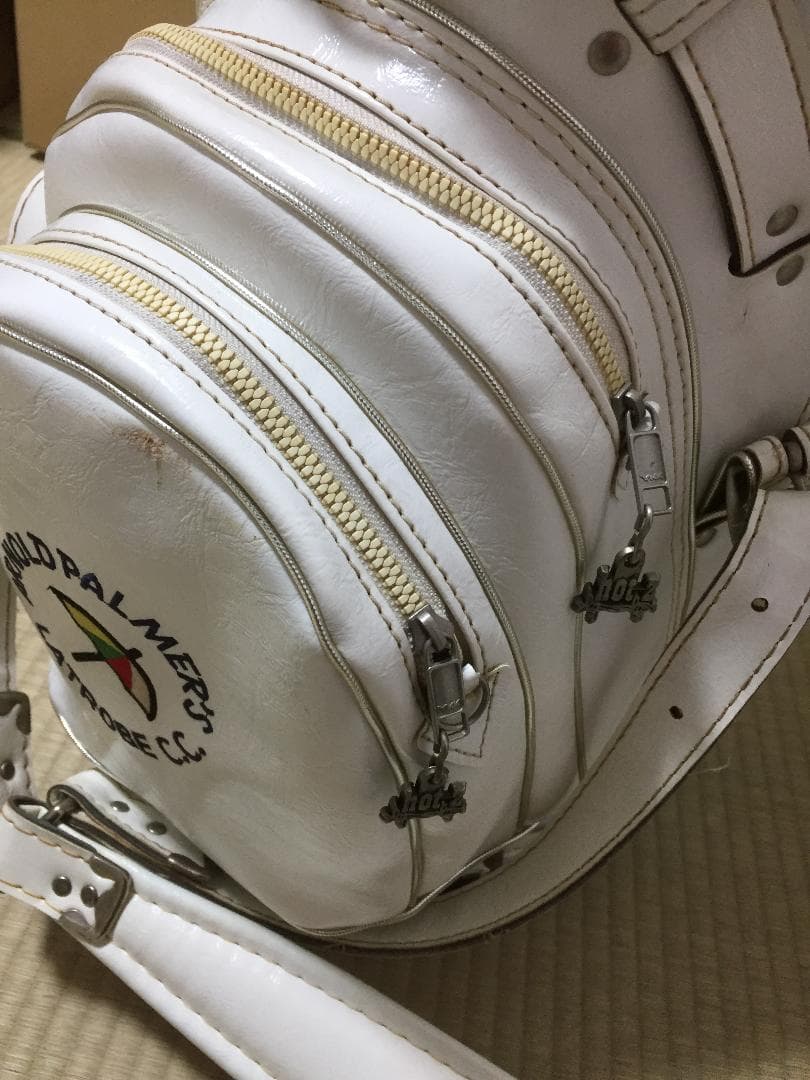 稀少品！本革　アーノルドパーマー　キャディバッグ