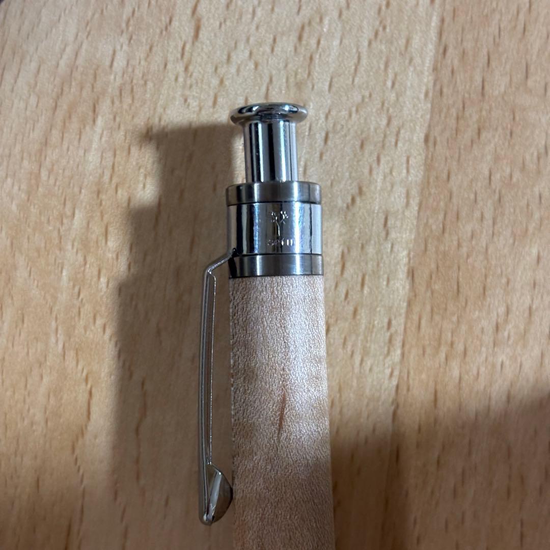 楓　縮木　木軸　杢　ペンシル楔　0.5mm 工房楔　シャープペンシル