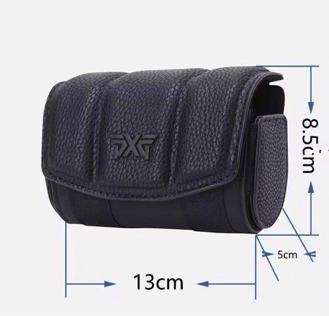 PXG ゴルフ ウェストポーチ ウエストバッグブラック人気