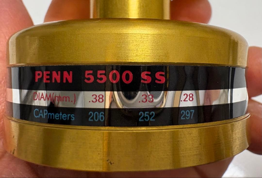 Penn 5500 SS スピニングリール 替えスプール付き