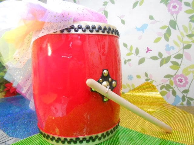 個数限定　新品未使用(送料無料)14.000円　エイサー用小太鼓14cm撥付き