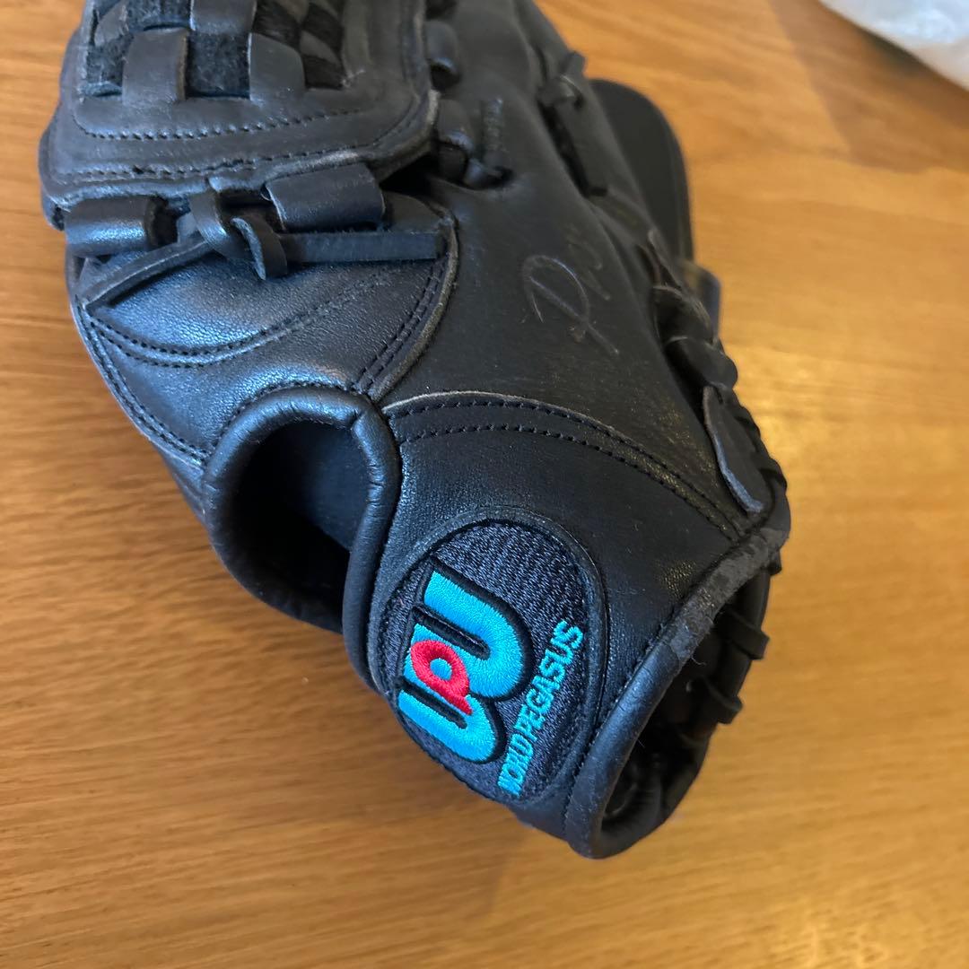 UPI プロモデル 野球グローブ 黒　桑田真澄　サイン入り新品