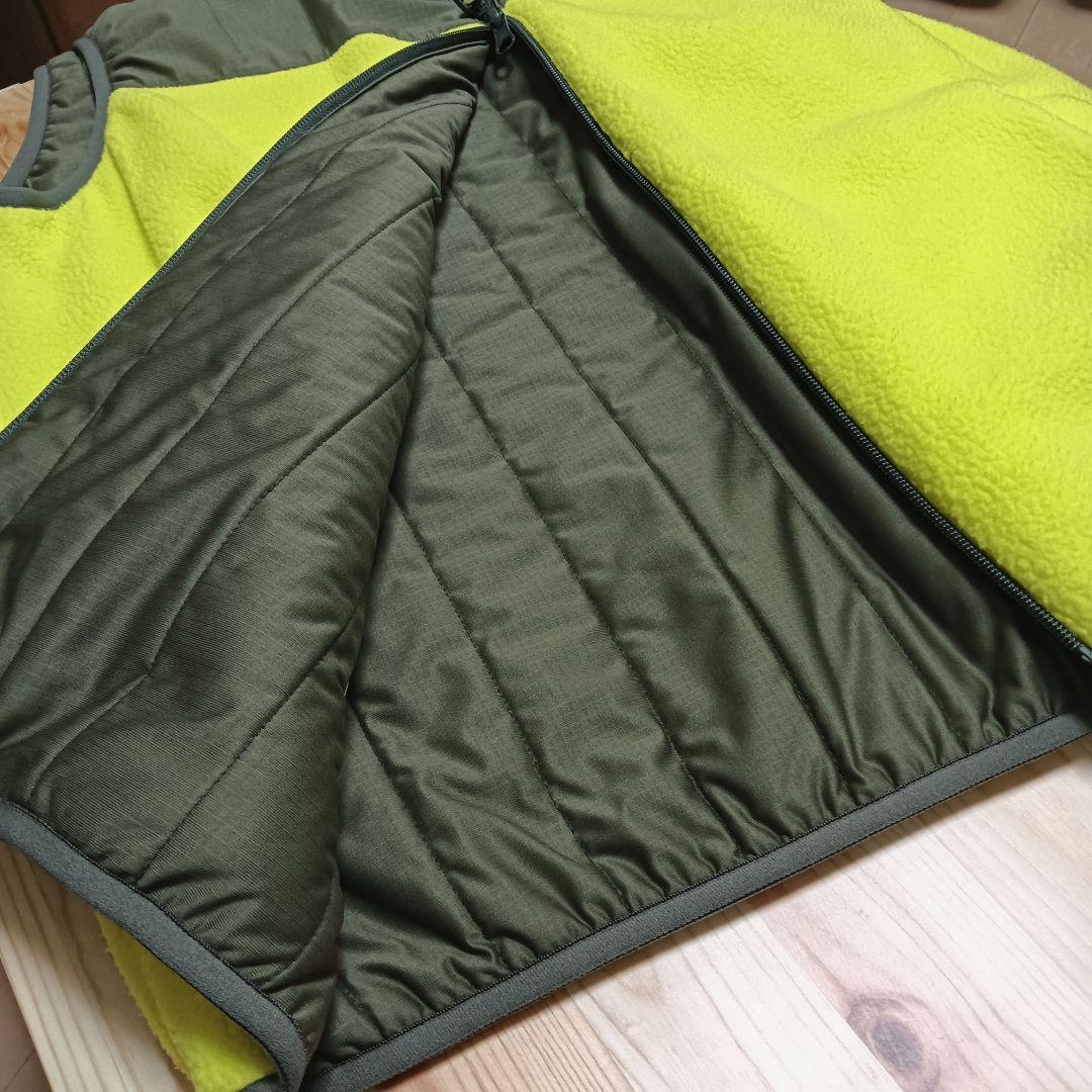 and per se 中綿ベスト リバーシブル フリース LLサイズ アンパスィ