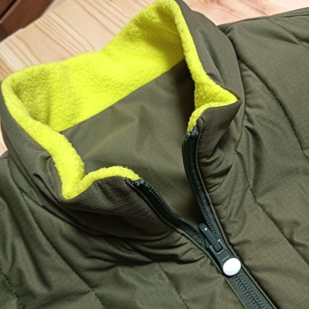 and per se 中綿ベスト リバーシブル フリース LLサイズ アンパスィ