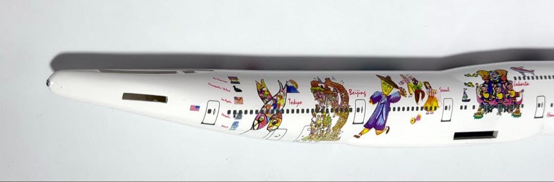 hogan 1/200 B747-400ノースウエスト航空 特別塗装　　　ギア付